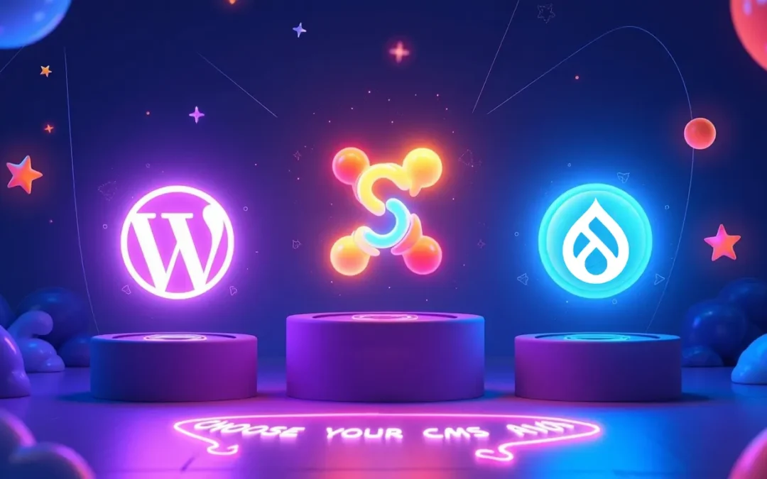 Comparativa: ¿WordPress, Joomla o Drupal? ¿Cuál elegir en 2025?
