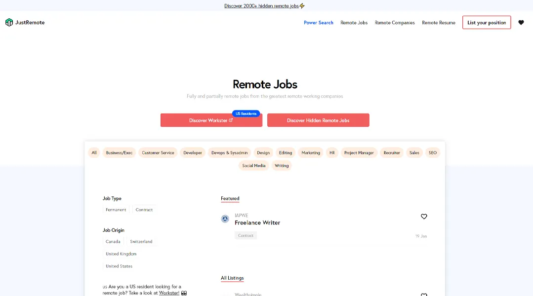 Just Remote